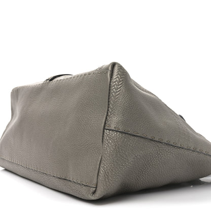 Fendi Cuoio Romano Selleria Large Villa Borghese Tote Peltro 10 of 11