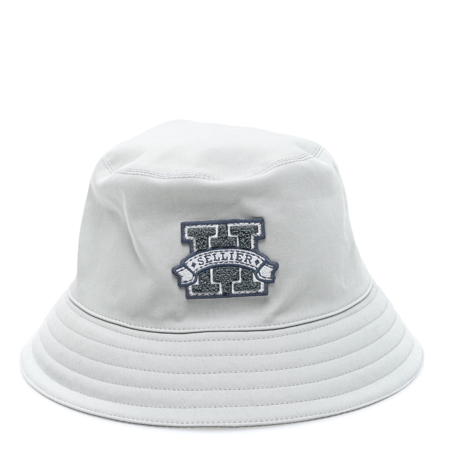 Cotton Harper H Sellier Bucket Hat 58 Gris Glacier
