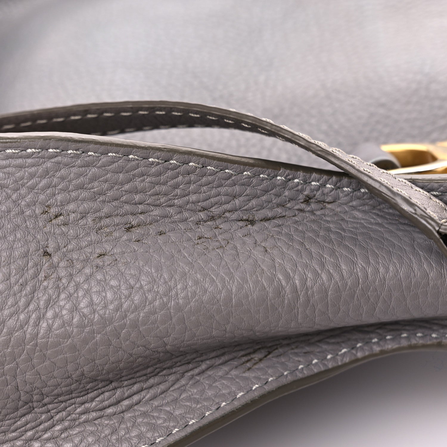 Chloe Calfskin Small Marcie Satchel Cashmere Grey 16 of 18