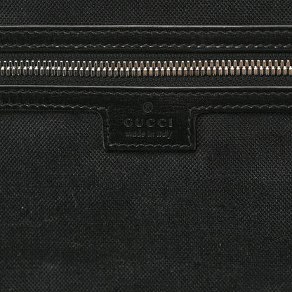 Gucci GG Supreme Monogram Azalea Calfskin Retro Interlocking G Garment Bag Black 6 of 12