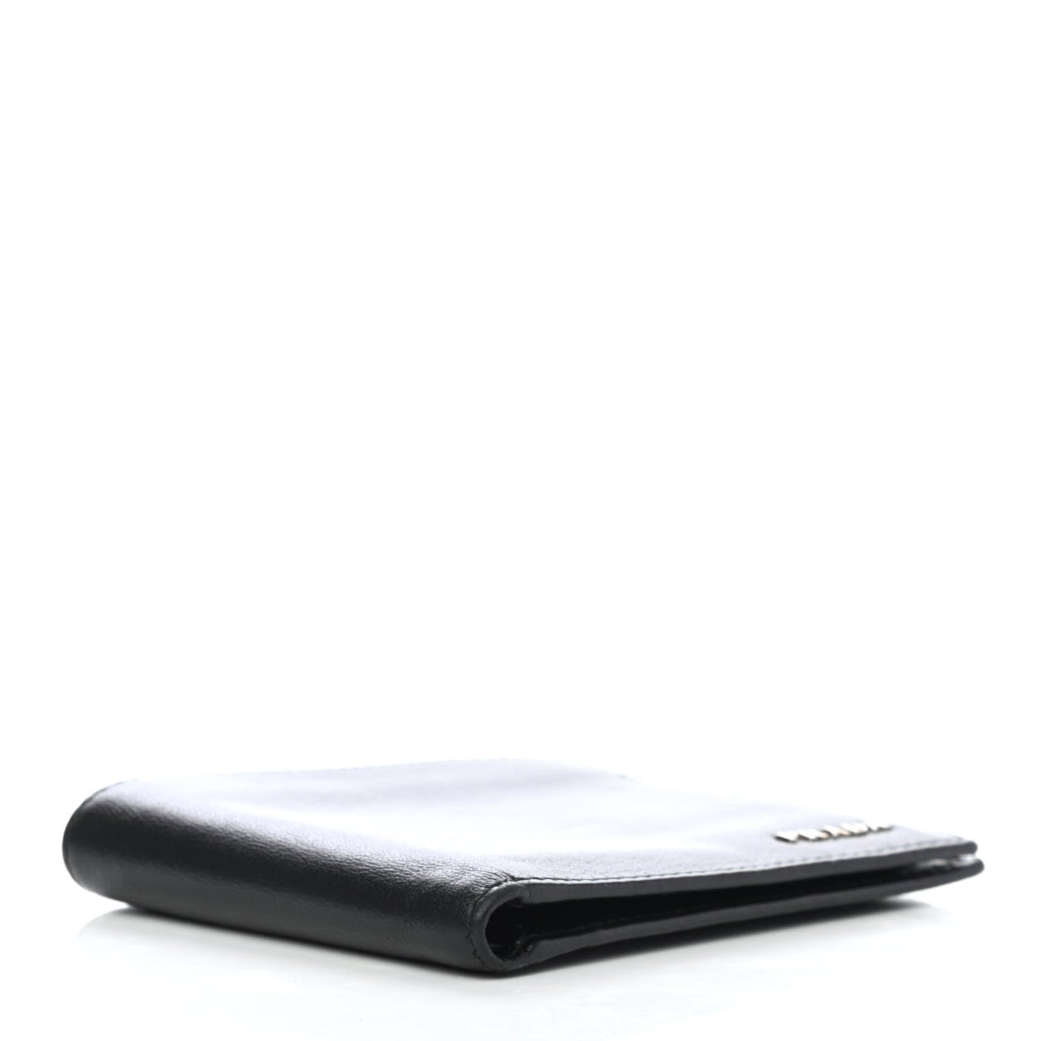 Prada Vitello Bi-Fold Wallet Black 4 of 4