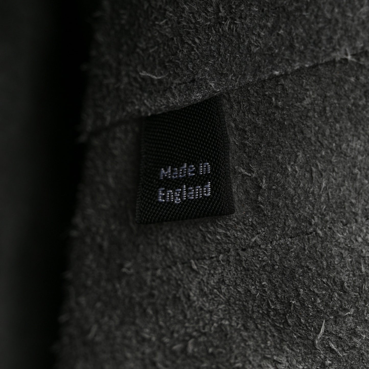 Heavy Grain Calfskin Millie Tote Charcoal