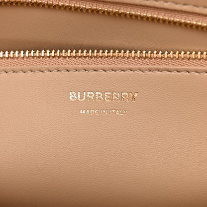 Burberry Grained Calfskin Small Frances Tote Oat Beige 6 of 10