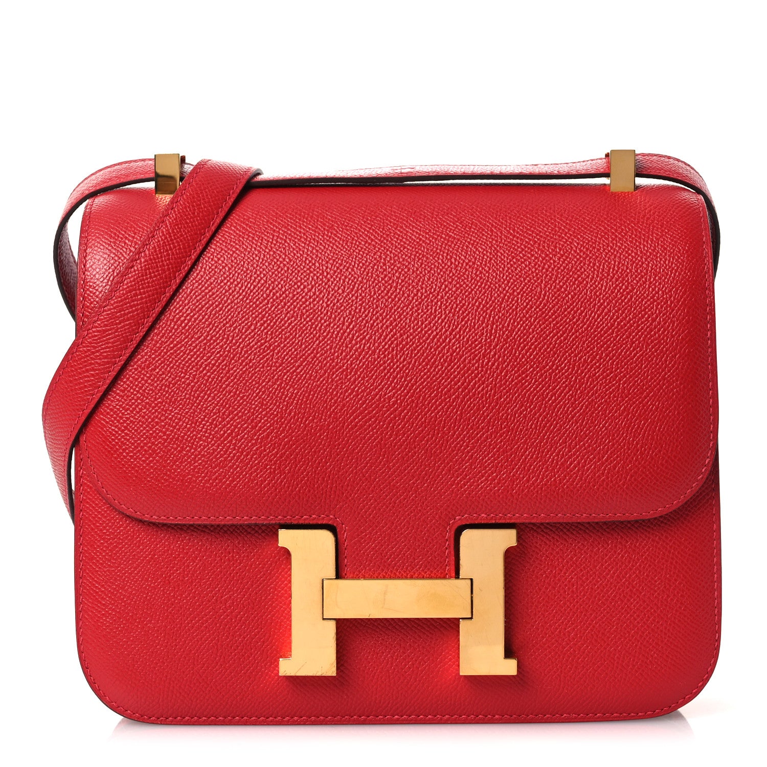 Hermes Constance 24 rouge casaque handbag — Hermès
