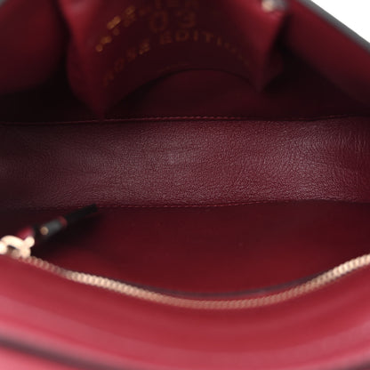 Valentino Garavani Nappa Atelier 03 Rose Edition Small Flap Crossbody Bag Cerise 5 of 9