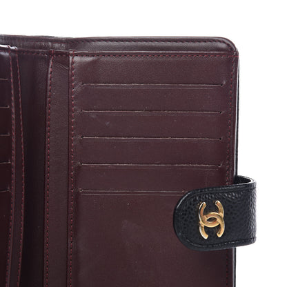 Chanel Caviar Quilted Zipped Pocket Wallet Black 16 of 19