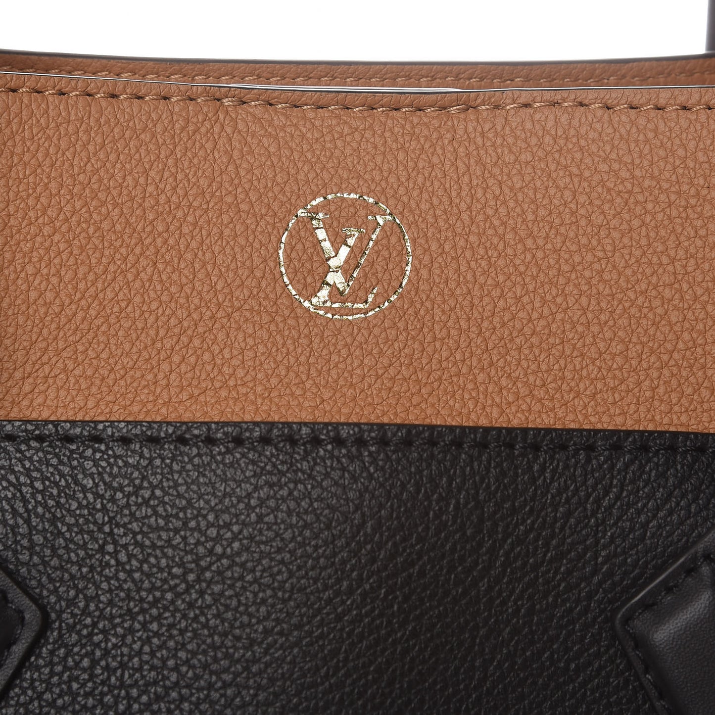 Calfskin Monogram On My Side Black