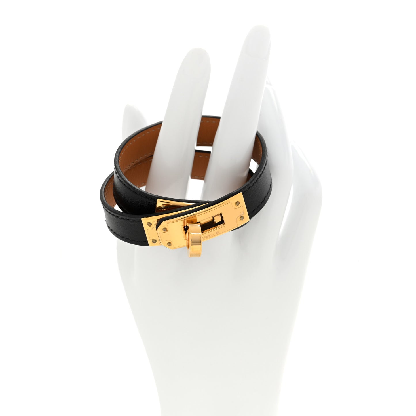 Box Kelly Double Tour Bracelet T2 Black