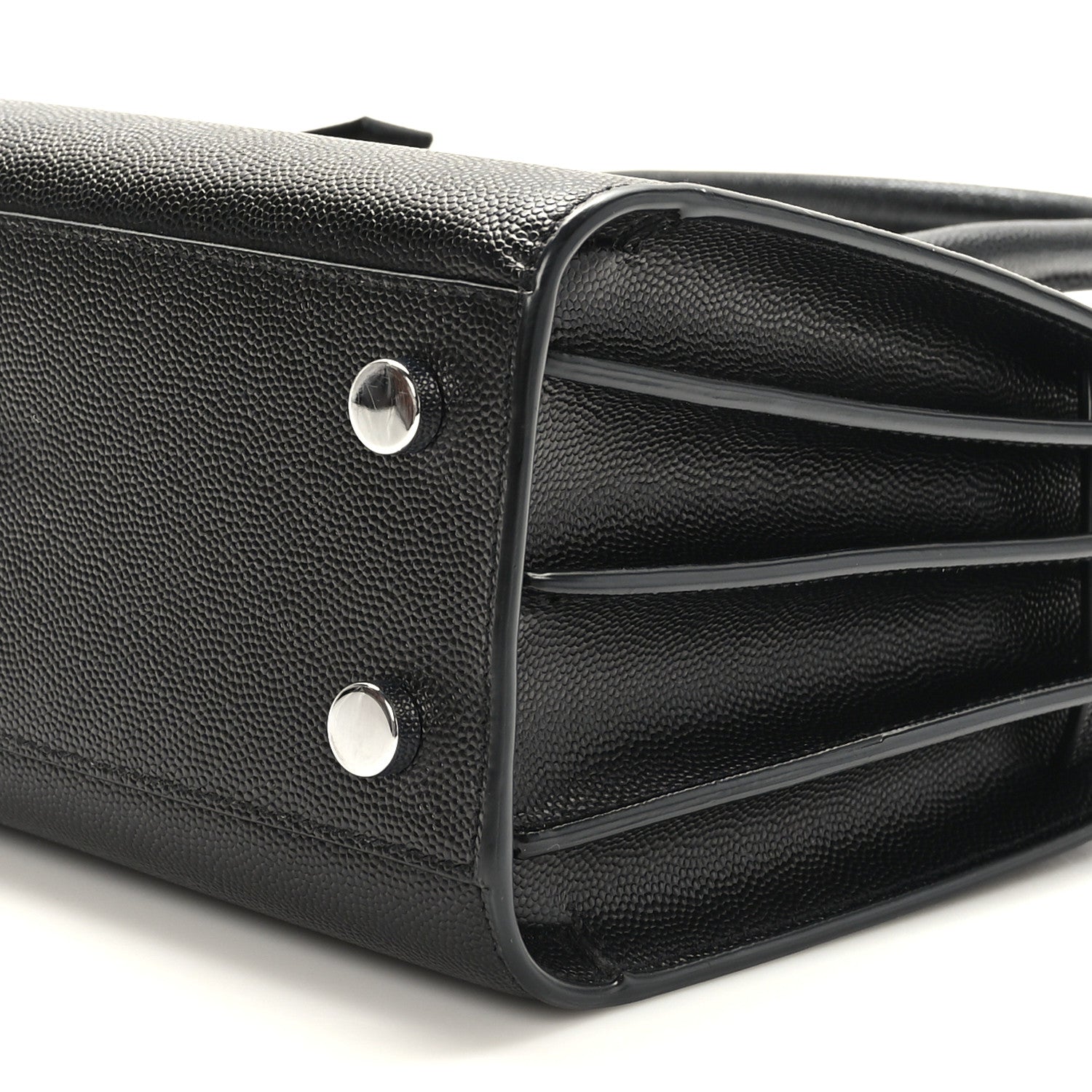 Saint Laurent Grain de Poudre Nano Sac De Jour Black 9 of 9