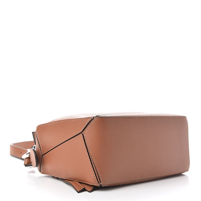 Loewe Calfskin Small Puzzle Bag Tan 5 of 11