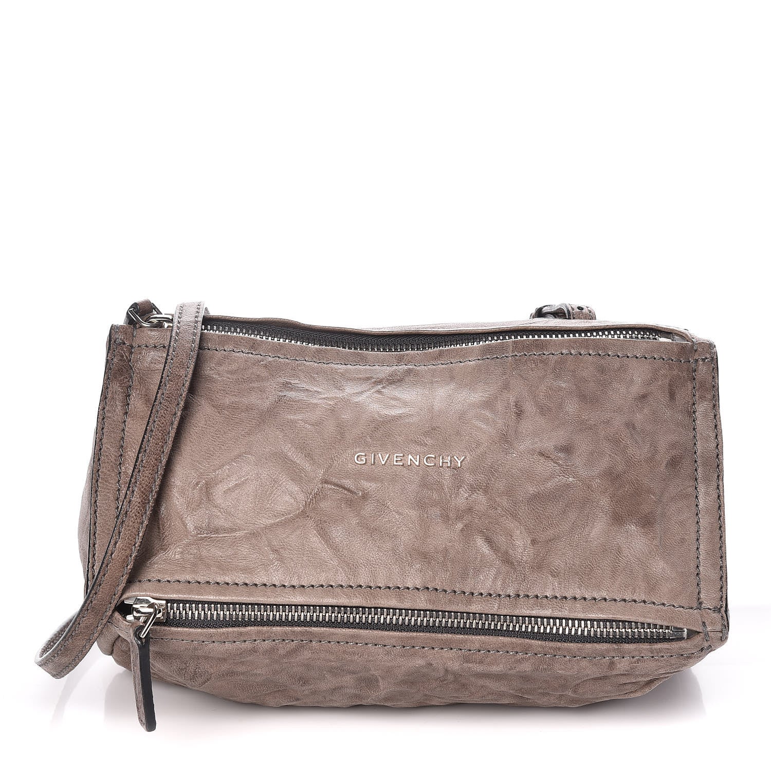 Givenchy Tumbled Sheepskin Mini Pandora Brown 1 of 10