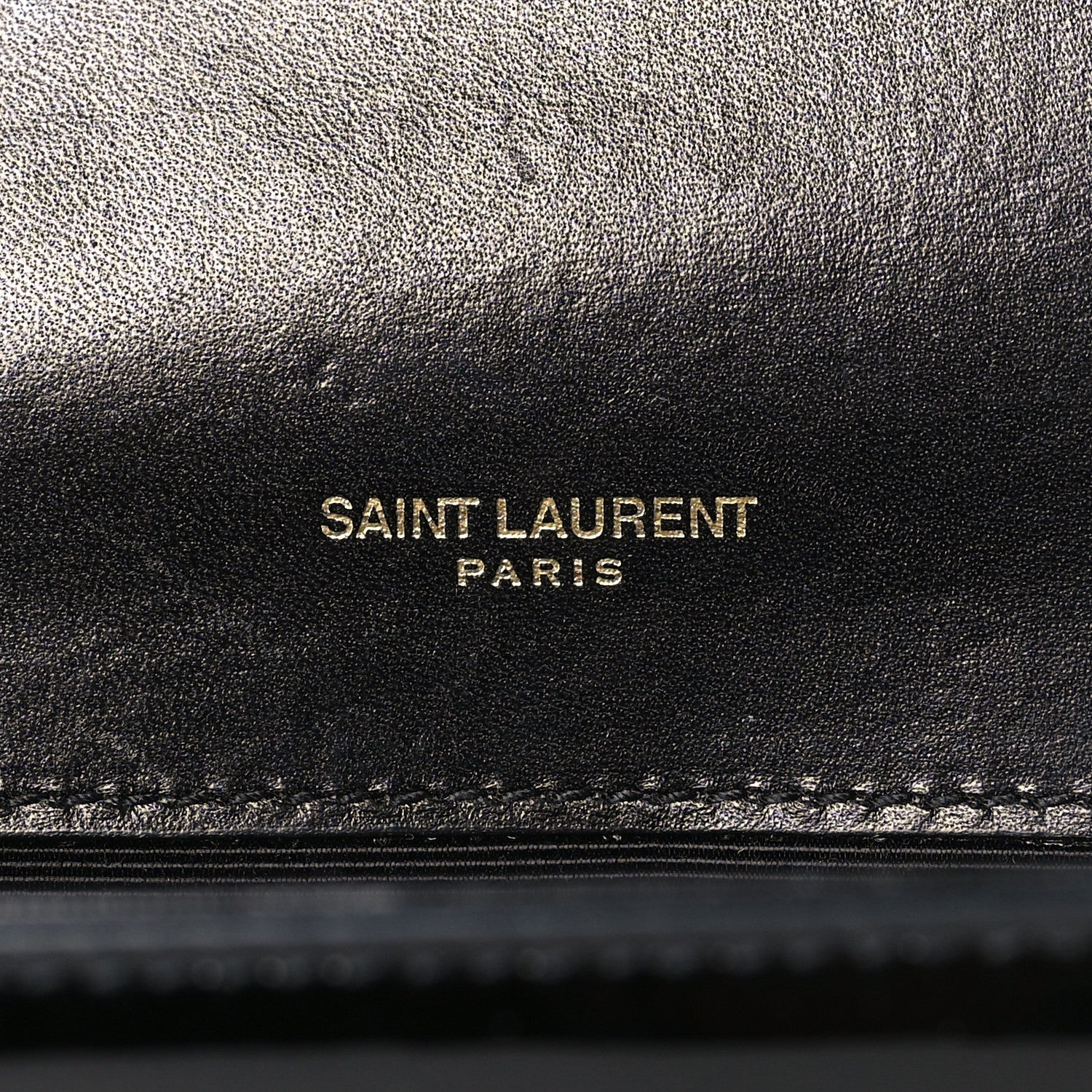 Saint Laurent Patent Small Monogram Kate Satchel Black 6 of 11