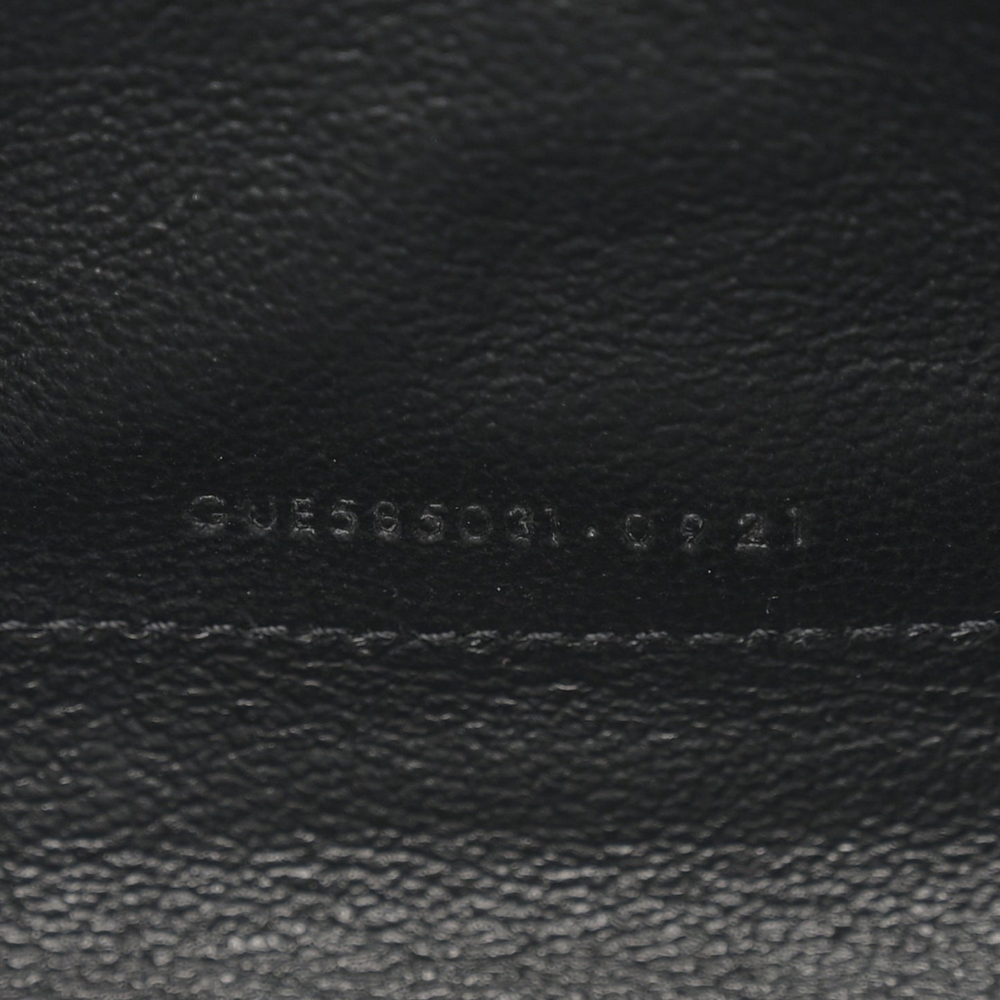 Lambskin Diamond Quilted Becky Chain Wallet Black