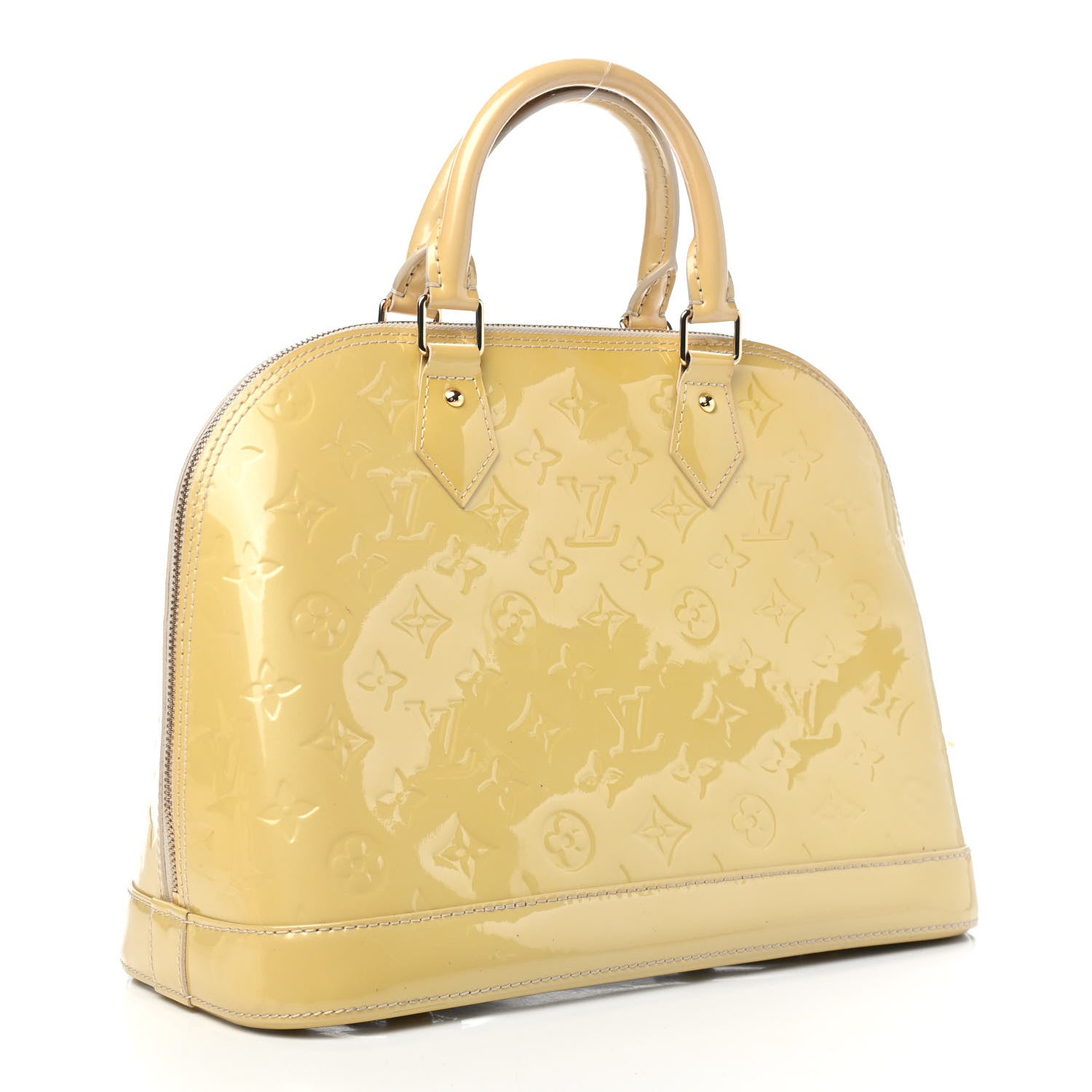 Louis Vuitton Vernis Alma PM Citrine 2 of 4
