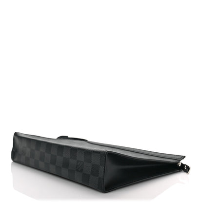 Louis Vuitton Damier Graphite Pochette Voyage MM 4 of 7