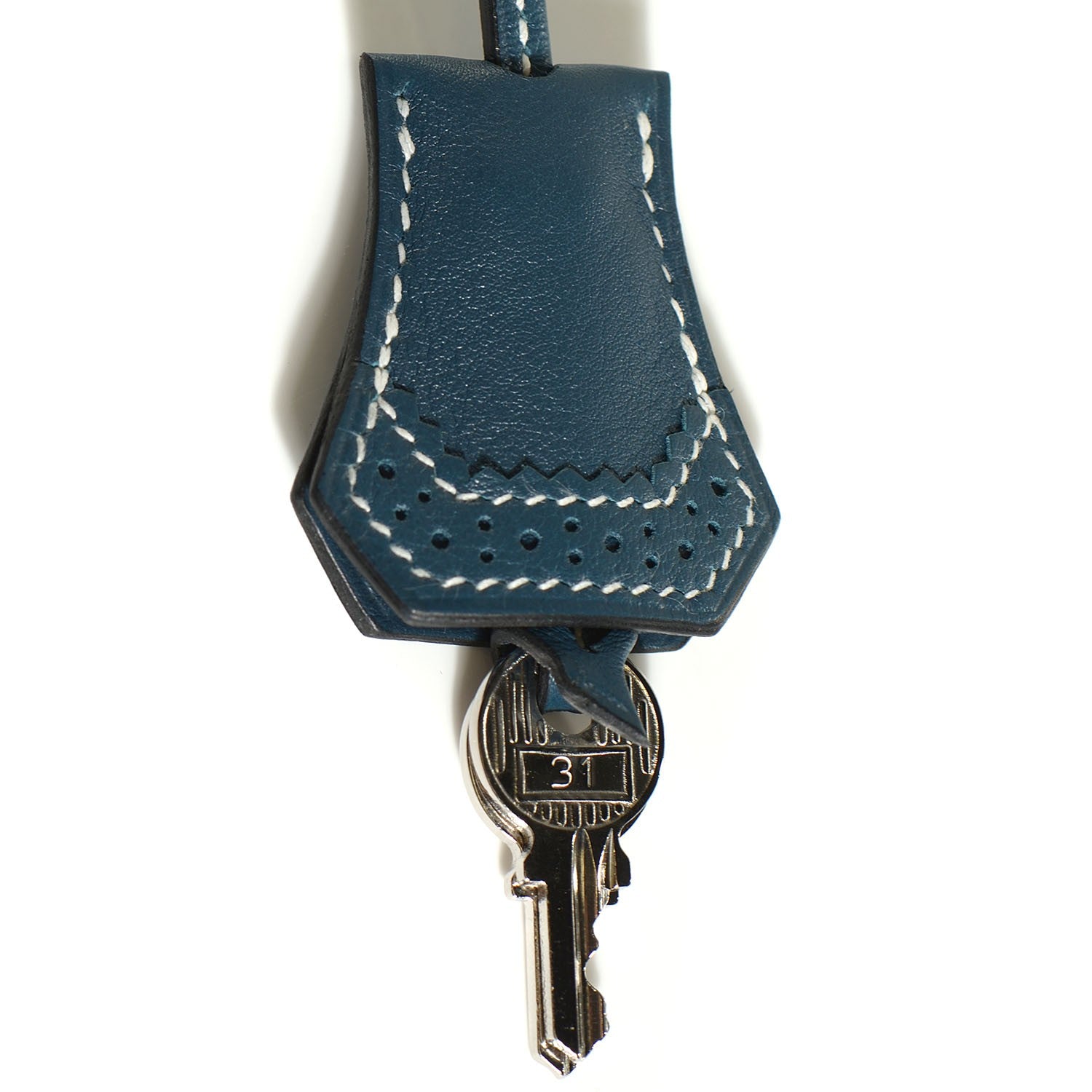 Hermes Swift Toile Ghillies Birkin 40 Bleu De Prusse 25 of 28