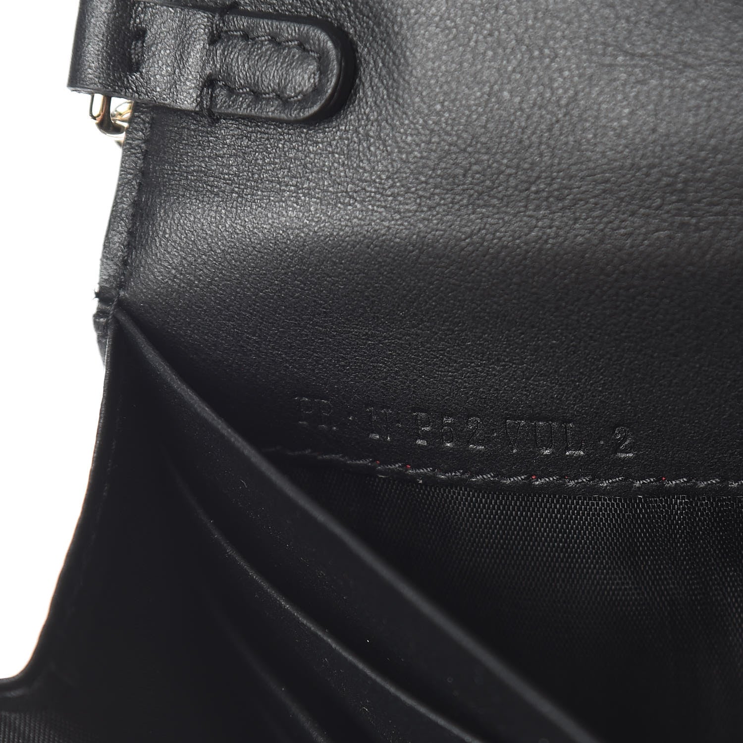 Valentino Garavani Vitello Rockstud Crossbody Wallet on Chain Black 8 of 11