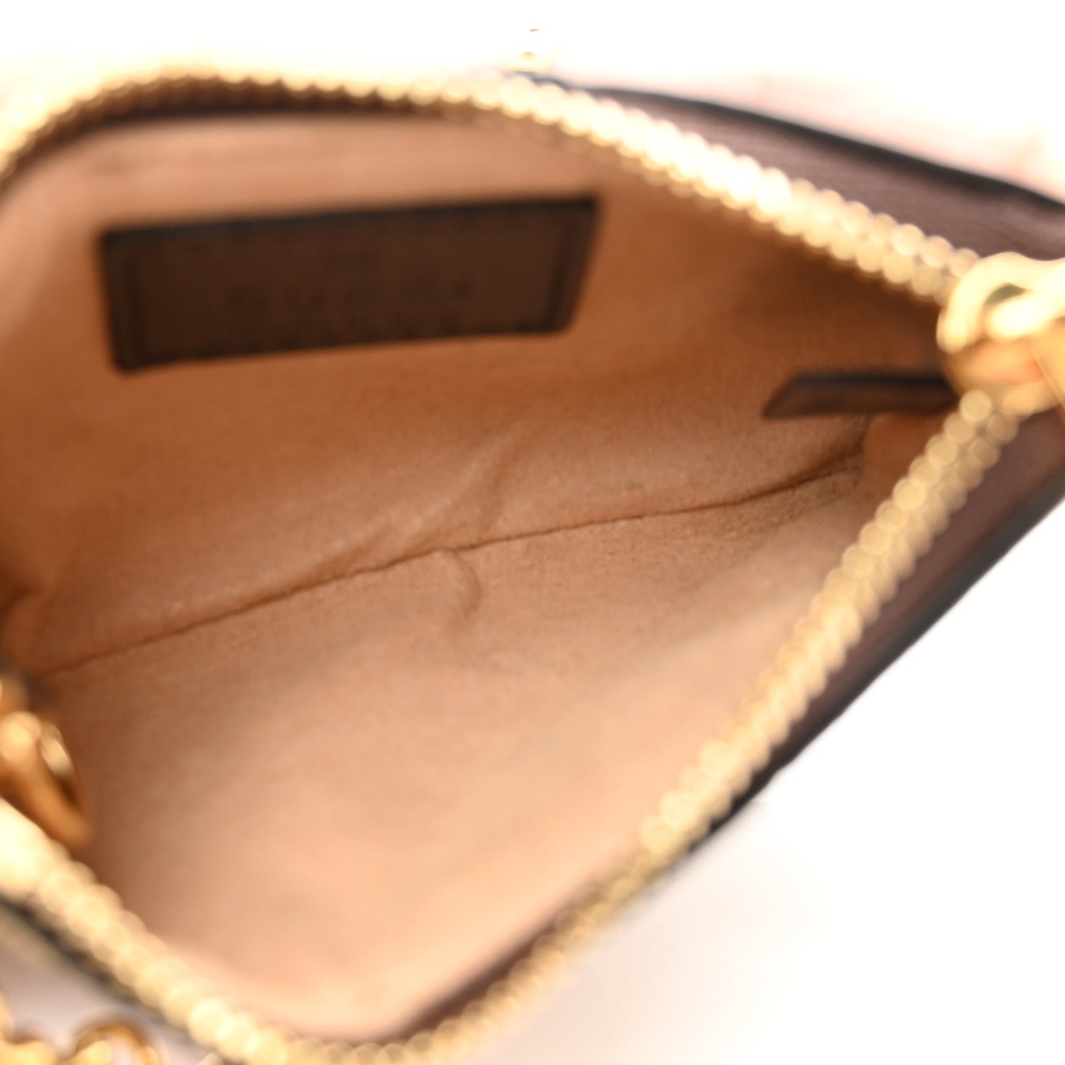 Gucci GG Supreme Monogram Web Ophidia Key Case Beige New Acero 5 of 7