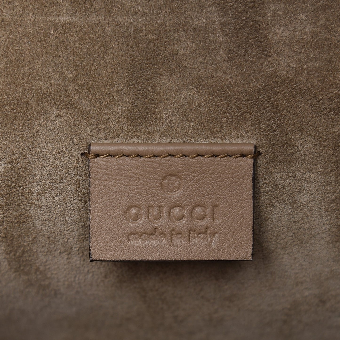 GG Supreme Monogram Small Dionysus Shoulder Bag Taupe