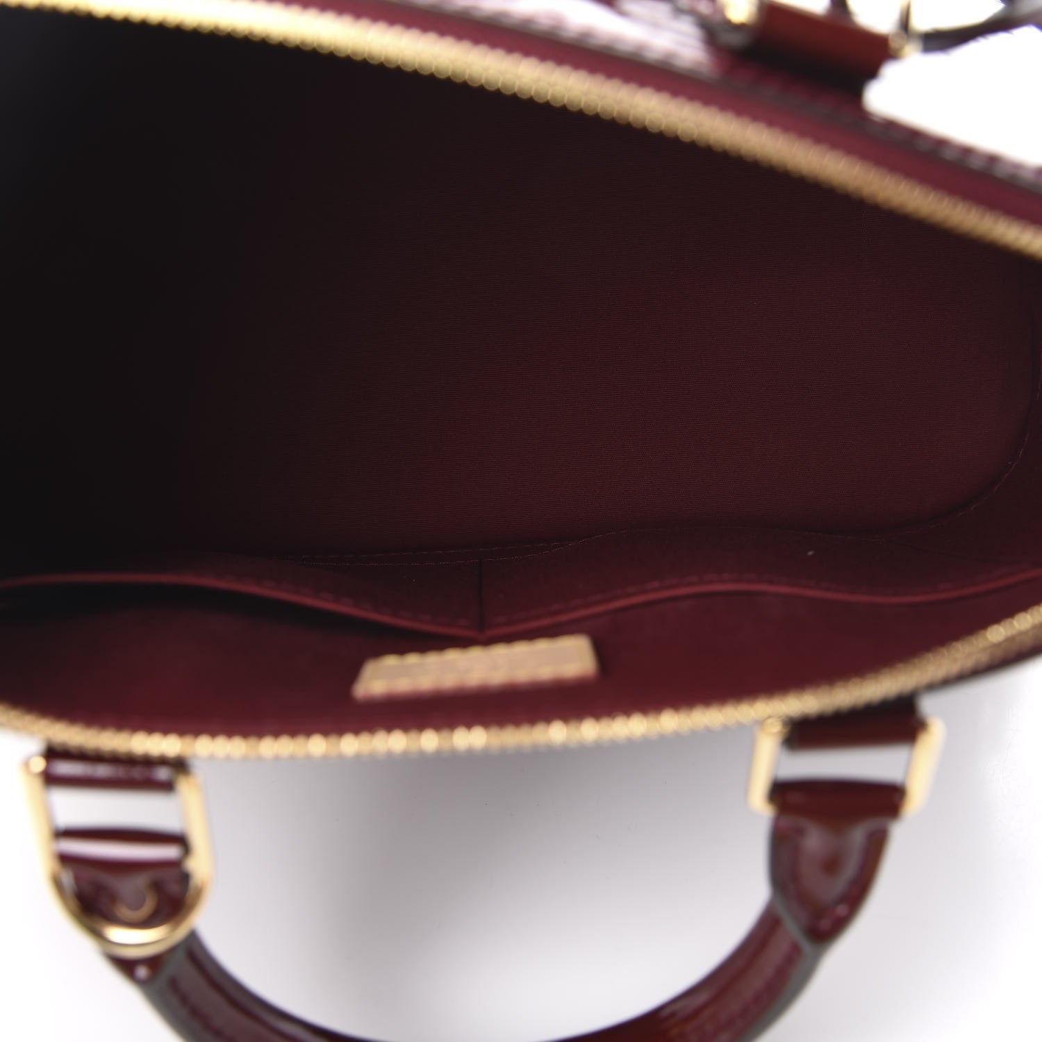 Louis Vuitton Vernis Alma PM Griotte 5 of 9