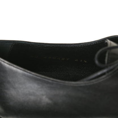Saint Laurent Calfskin Mens Simon Derby Lace Up Shoes 41.5 Black 10 of 10