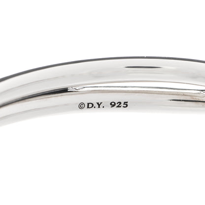 David Yurman Sterling Silver 10mm Single Loop Labyrinth Bracelet 3 of 4