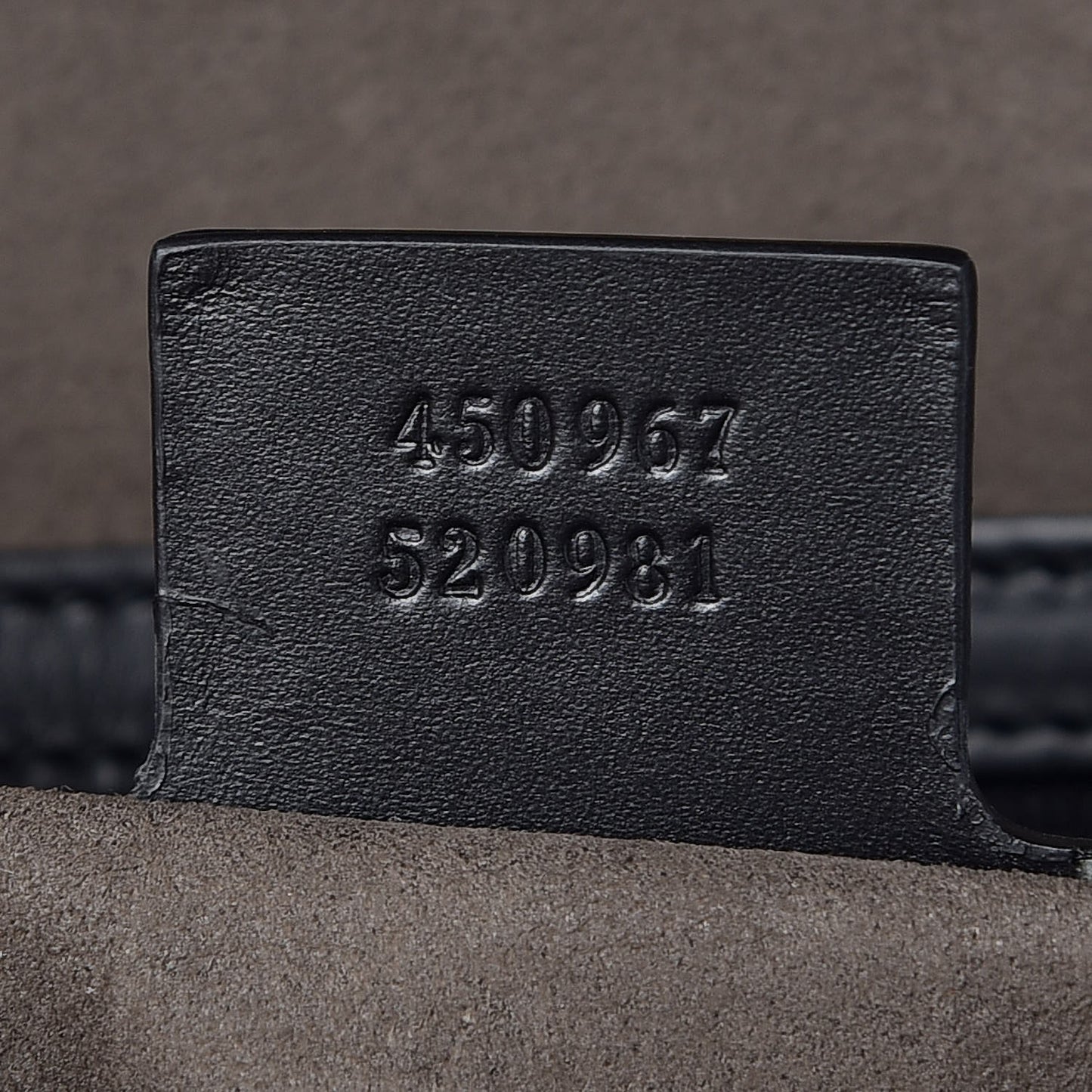 Guccissima Signature Small Day Backpack Black