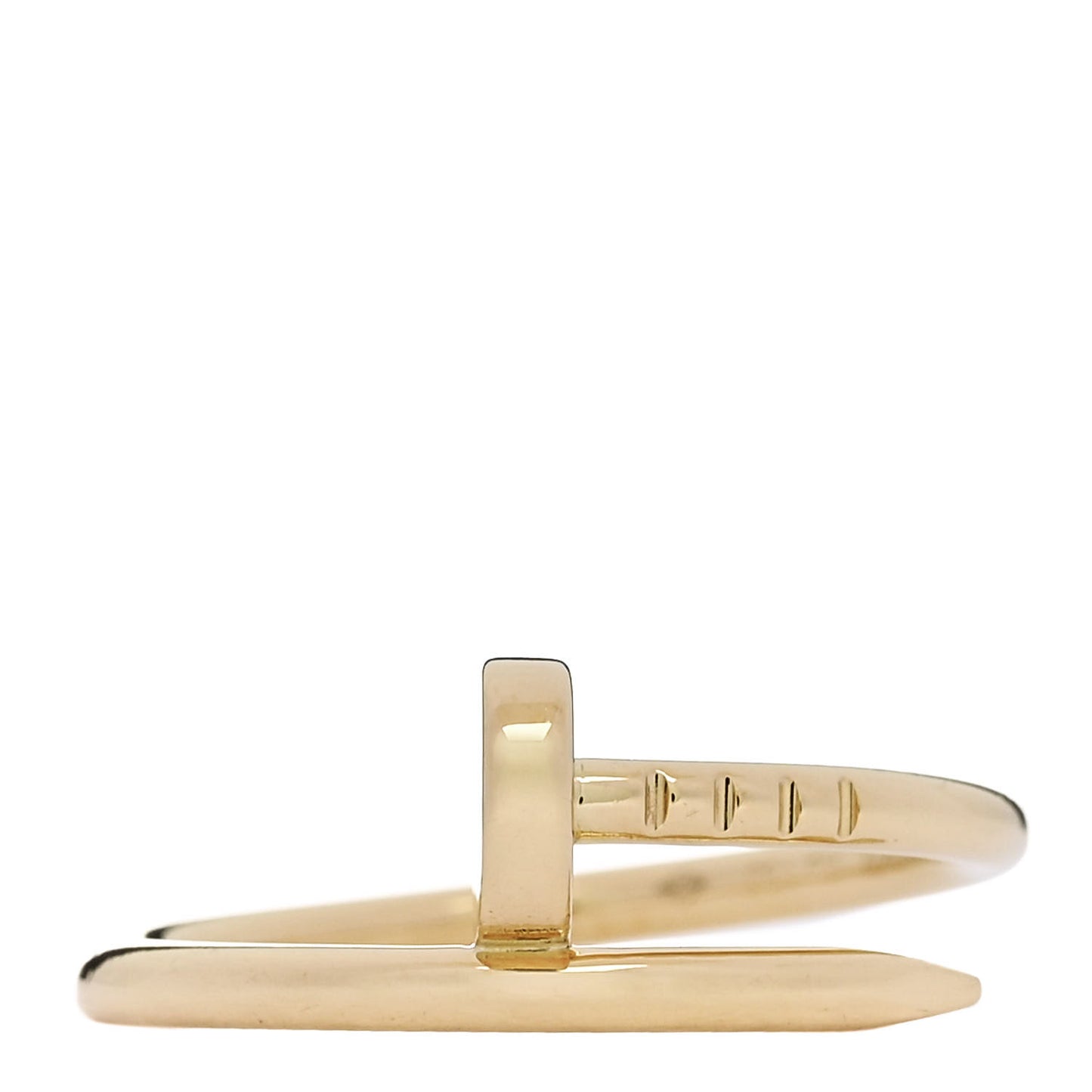 18K Yellow Gold Small Juste Un Clou Ring 51 5.75