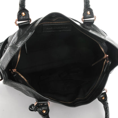 Balenciaga Agneau Giant 12 Rose Gold Hardware City Black 5 of 7