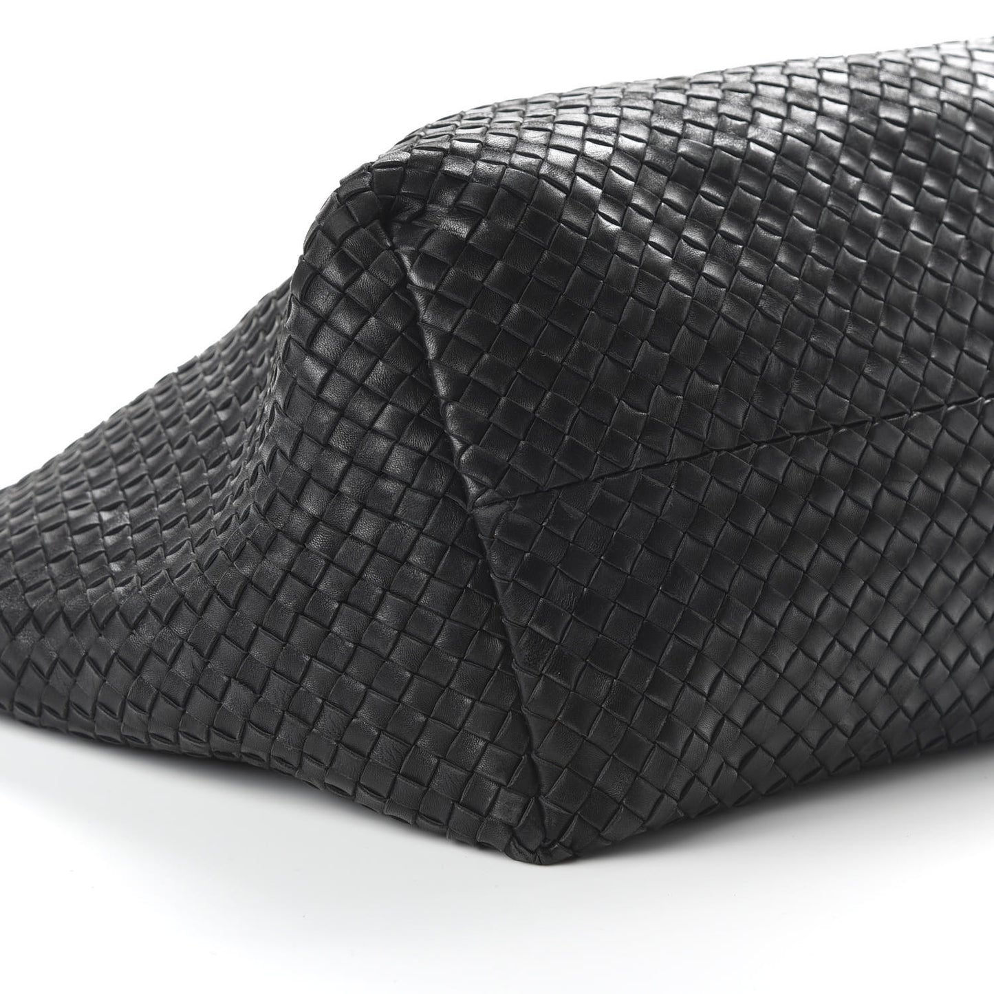 Nappa Intrecciato Large Cabat Black