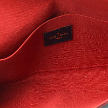 Louis Vuitton Empreinte Pochette Felicie Chain Wallet Marine Rouge 5 of 14