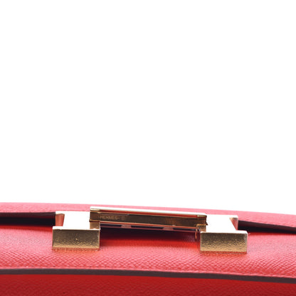Hermes Epsom Constance 24 Rouge de Coeur 14 of 24