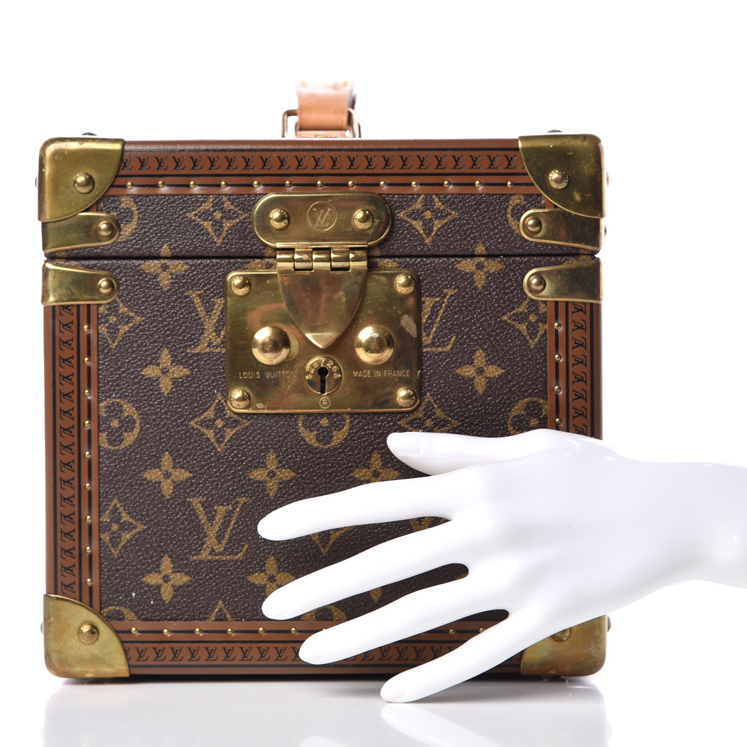 Louis Vuitton Monogram Boite Flacons Beauty Train Trunk Case 2 of 14