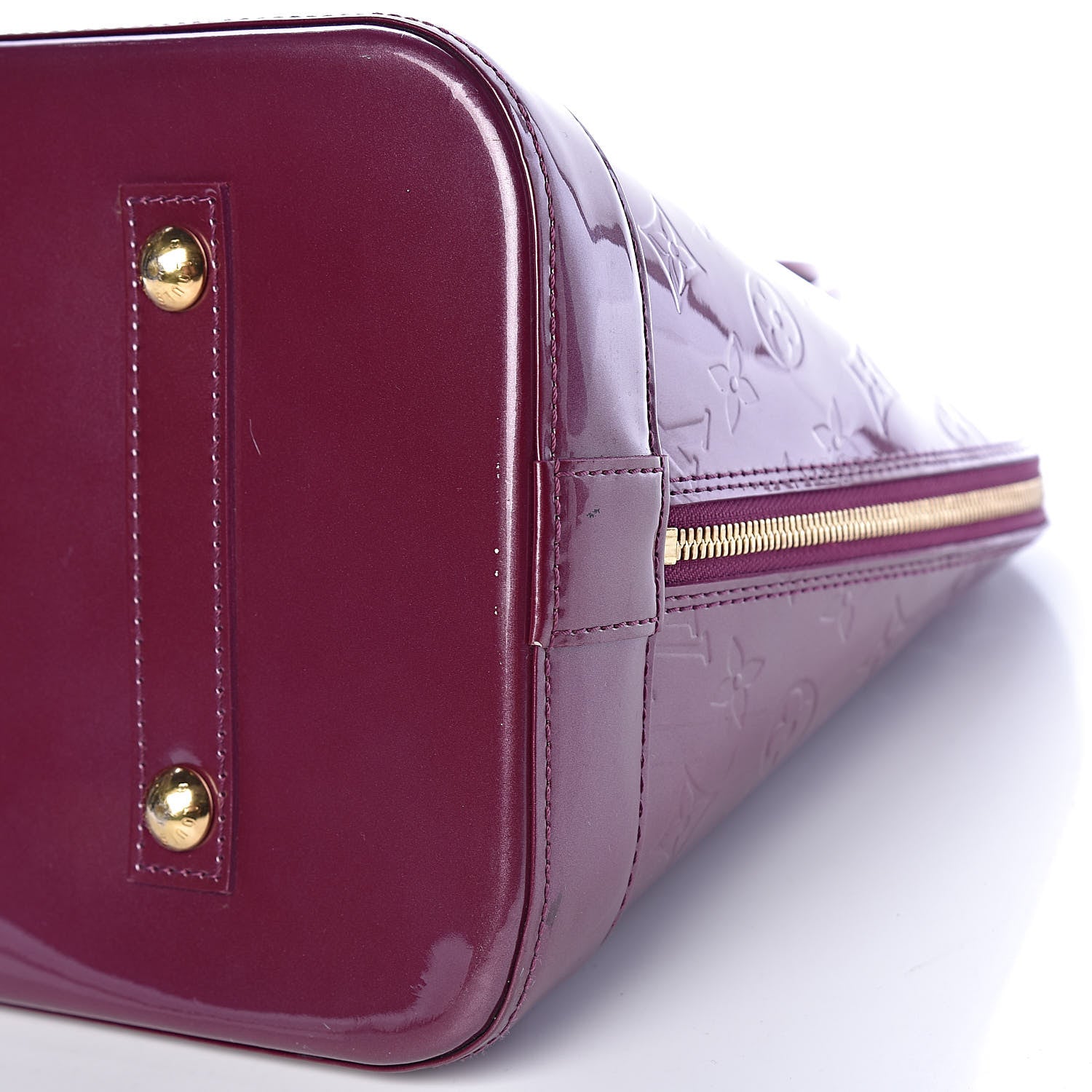 Louis Vuitton Vernis Alma GM Violet 6 of 12