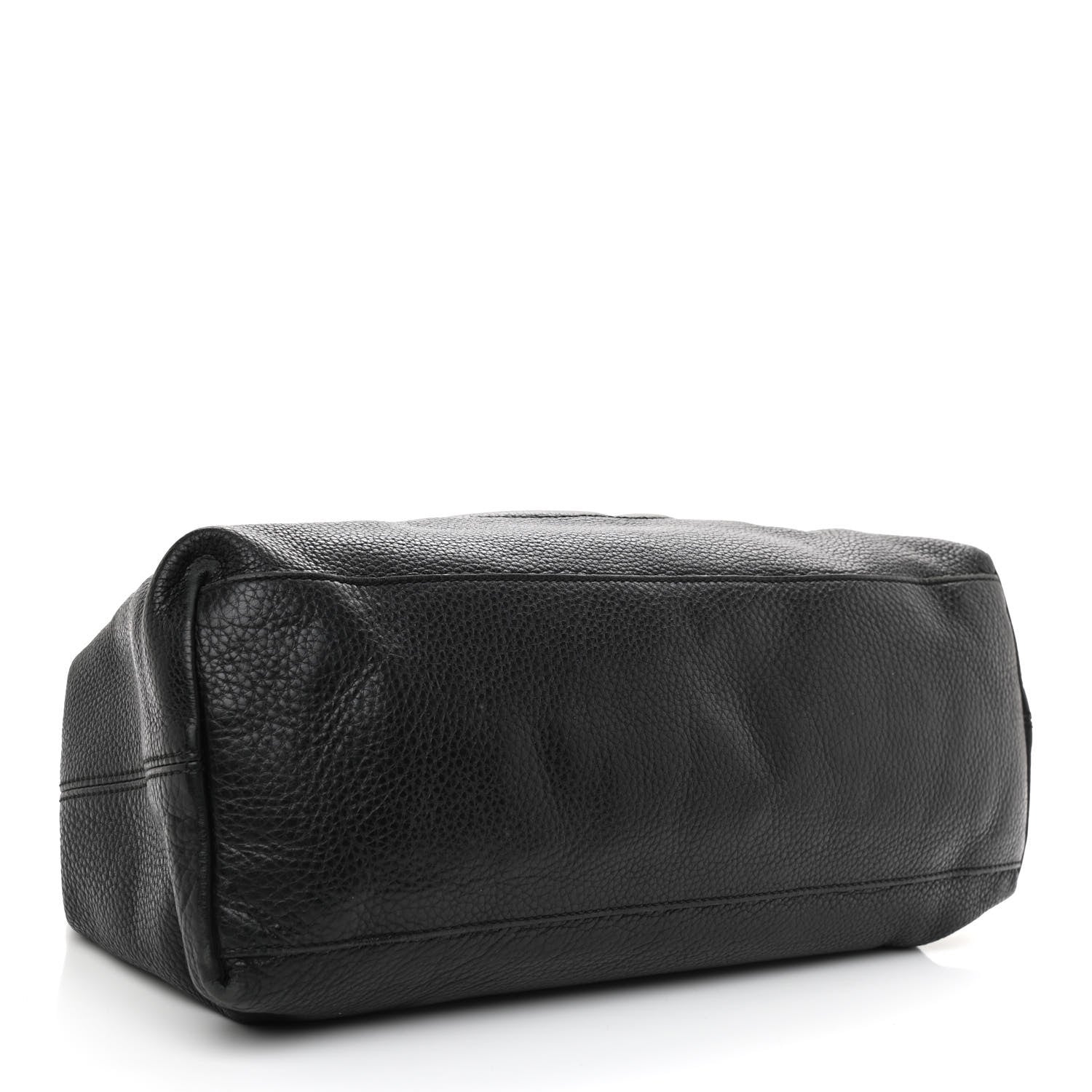 Gucci Pebbled Calfskin Medium Soho Chain Shoulder Bag Black 4 of 15