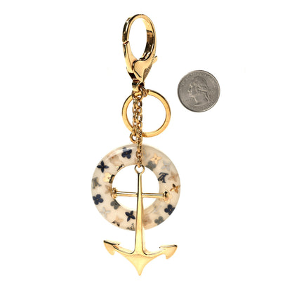 Louis Vuitton Marina Key Holder Bag Charm Azur 2 of 3