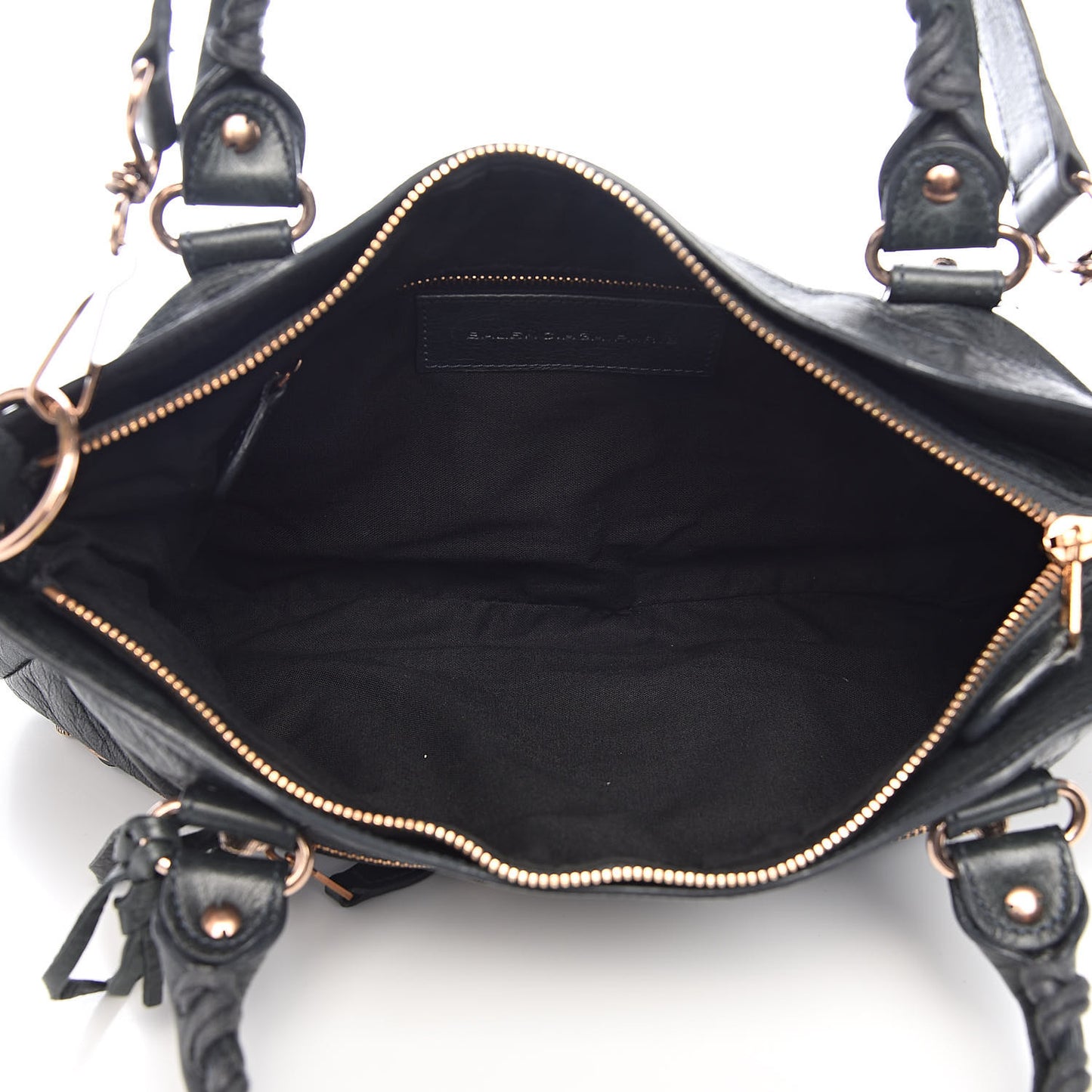 Agneau Giant 12 Rose Gold Hardware First Anthracite