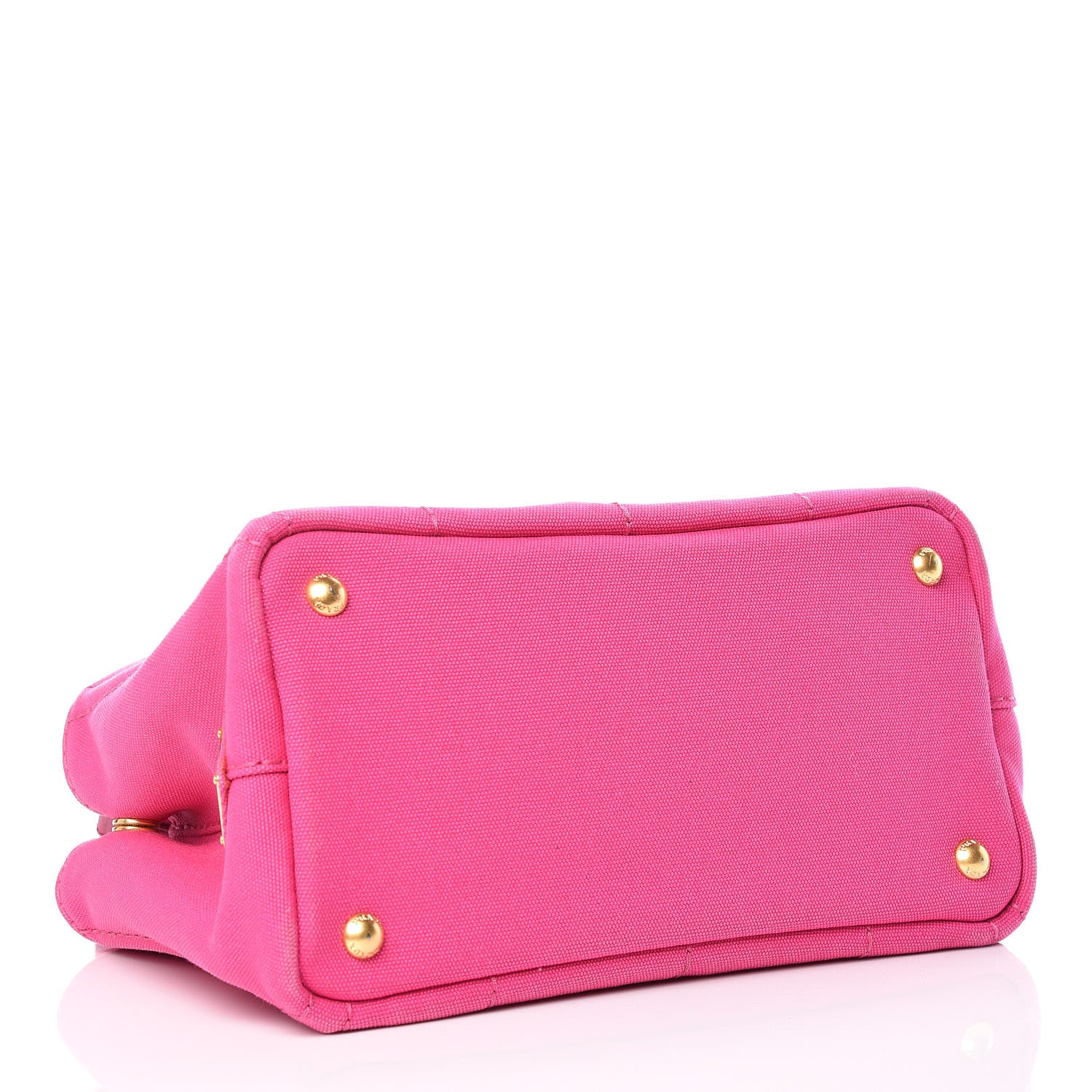 Prada Canapa Small Logo Tote Fuxia 4 of 14