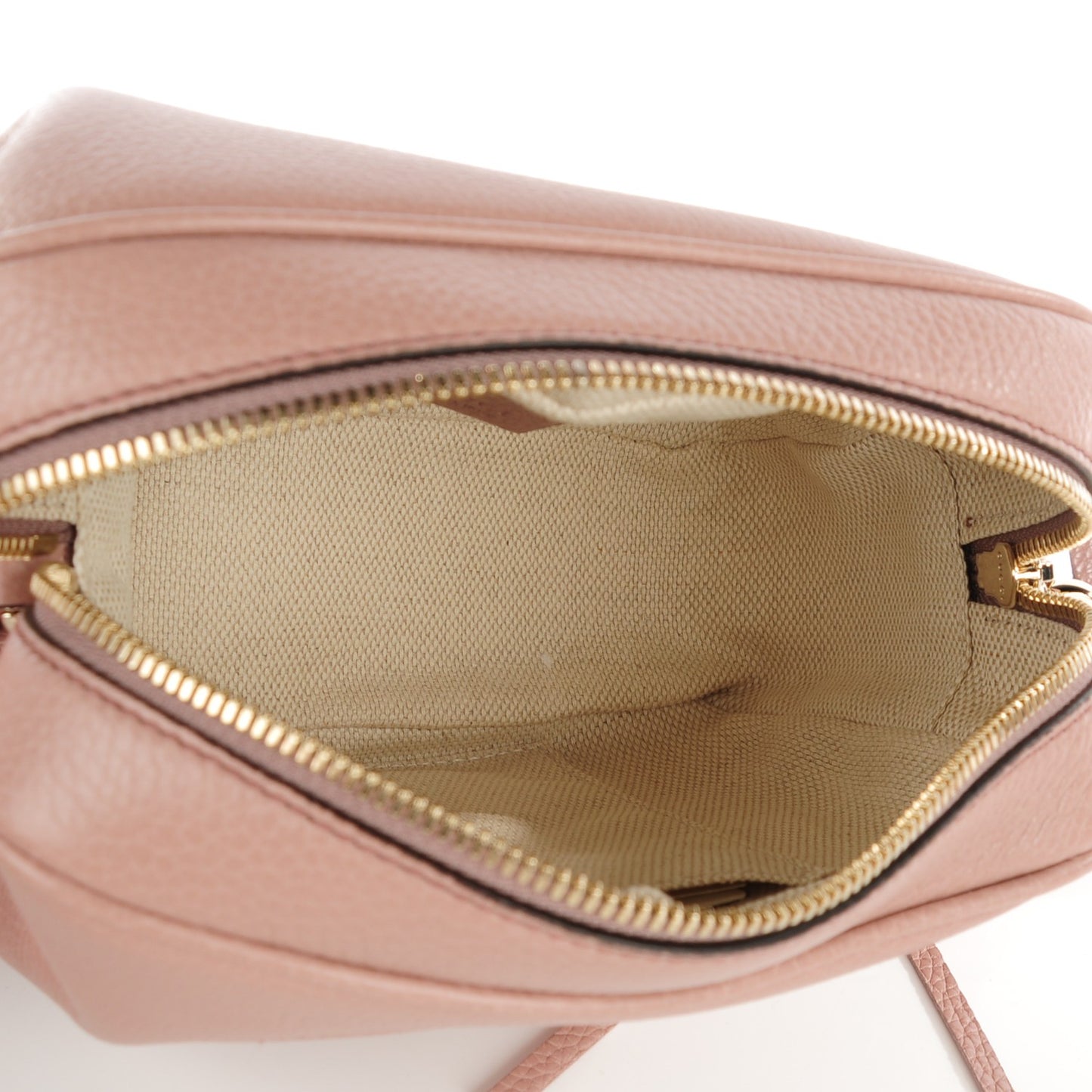 Cellarius Calfskin Small Soho Disco Bag Dark Cipria