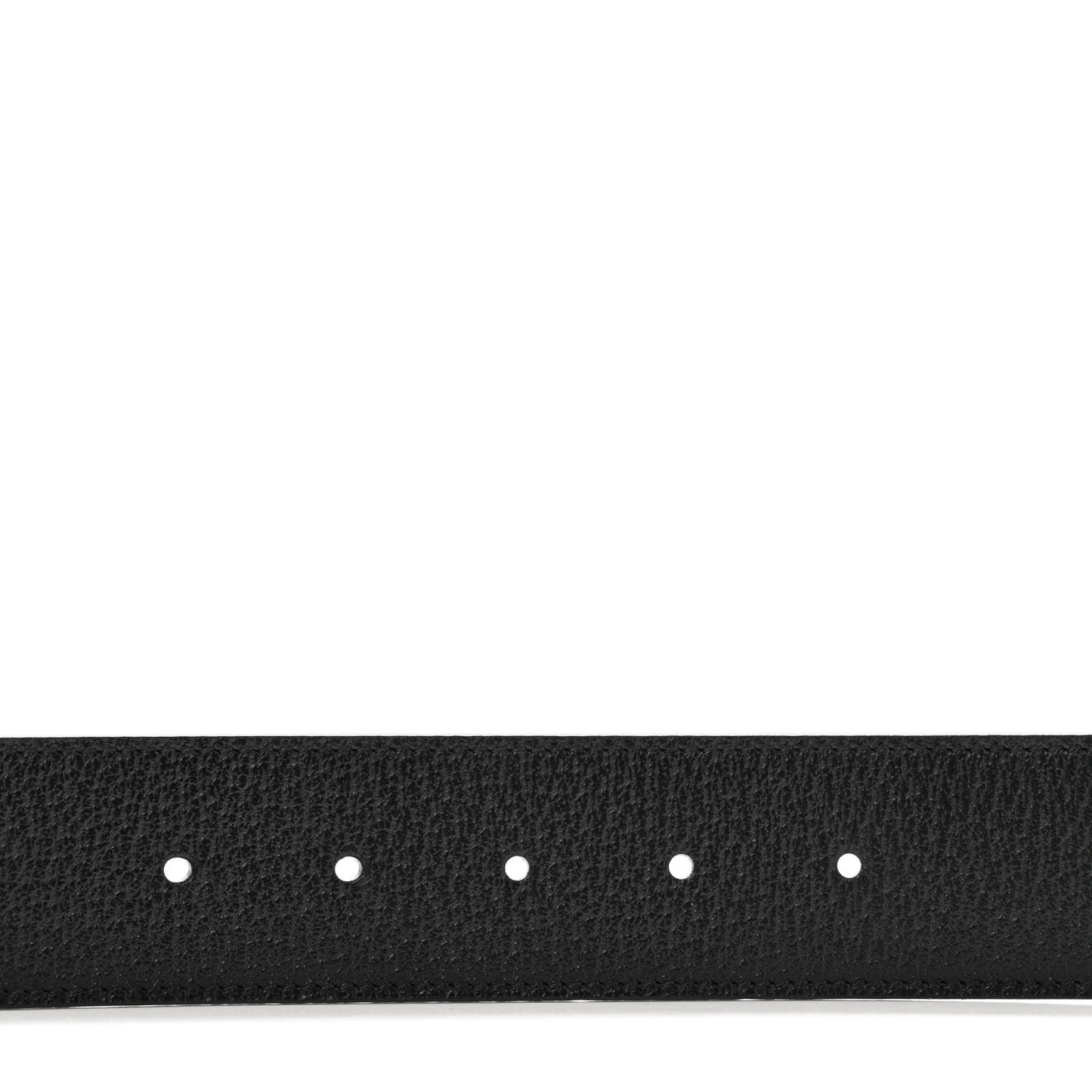 Textured Calfskin Double G 40mm Belt 110 44 Black