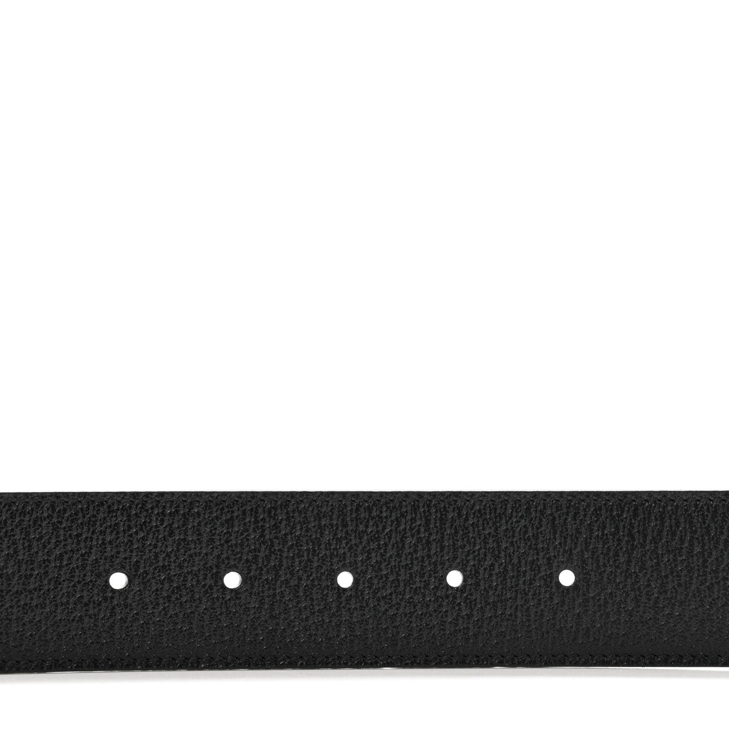 Gucci Textured Calfskin Double G 40mm Belt 110 44 Black 3 of 5