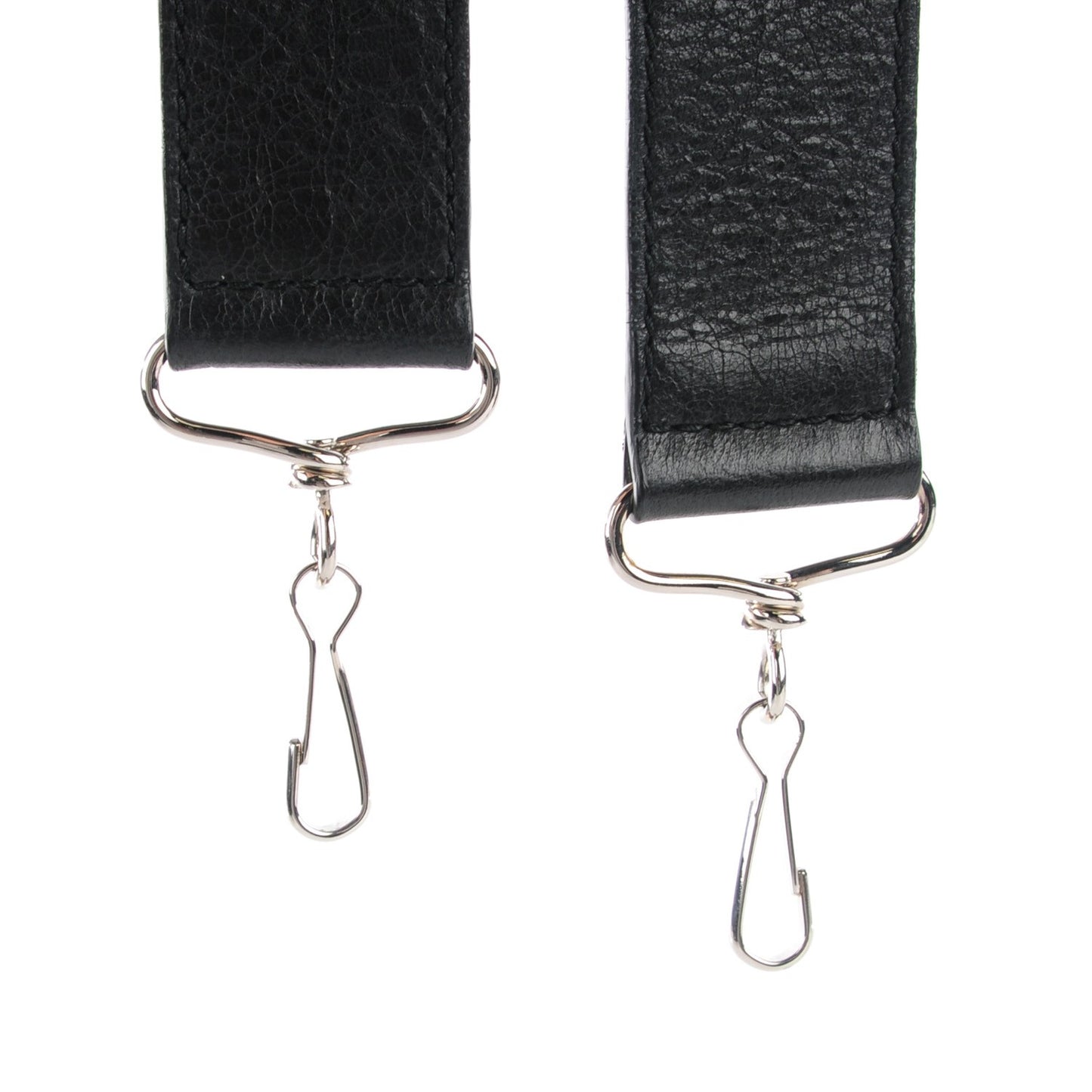 Agneau Giant 21 Silver Hardware Part Time Black