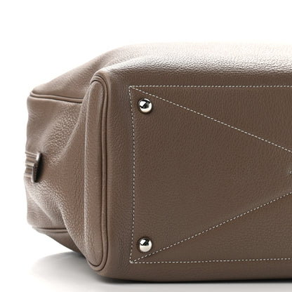 Hermes Taurillon Clemence Victoria II 35 Etoupe 8 of 12
