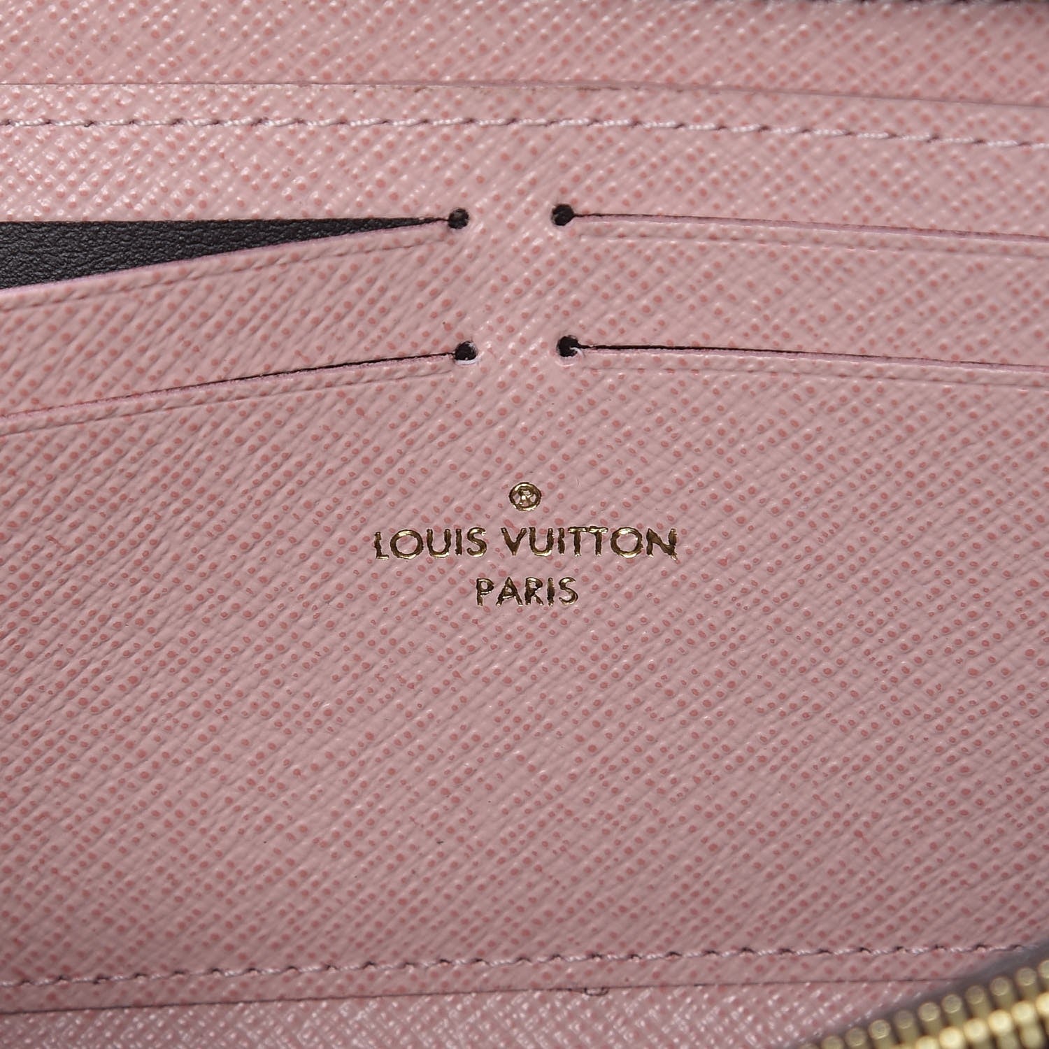 Louis Vuitton Monogram Clemence Wallet Rose Ballerine 6 of 8