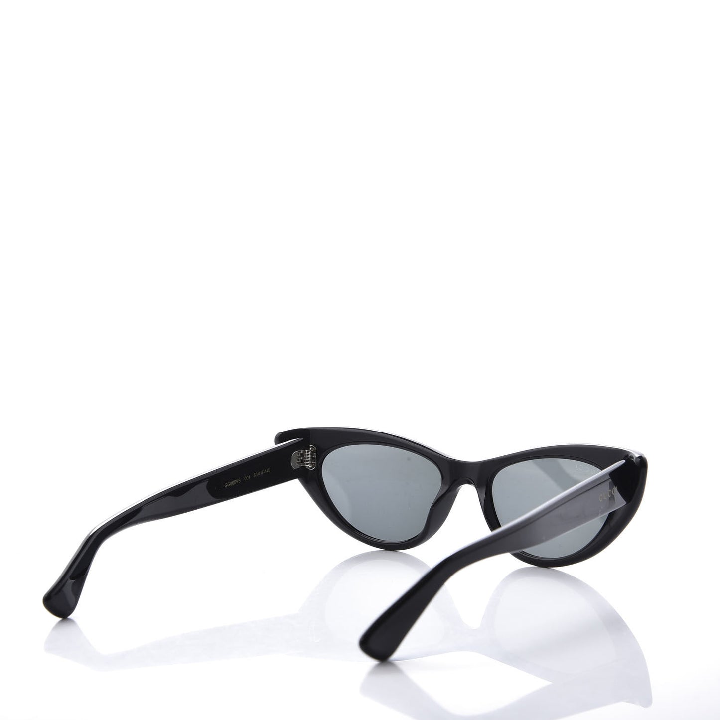 Acetate Cat Eye GG0089S Sunglasses Black