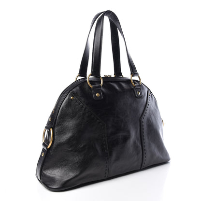 Saint Laurent Calfskin Large Muse Black 3 of 9