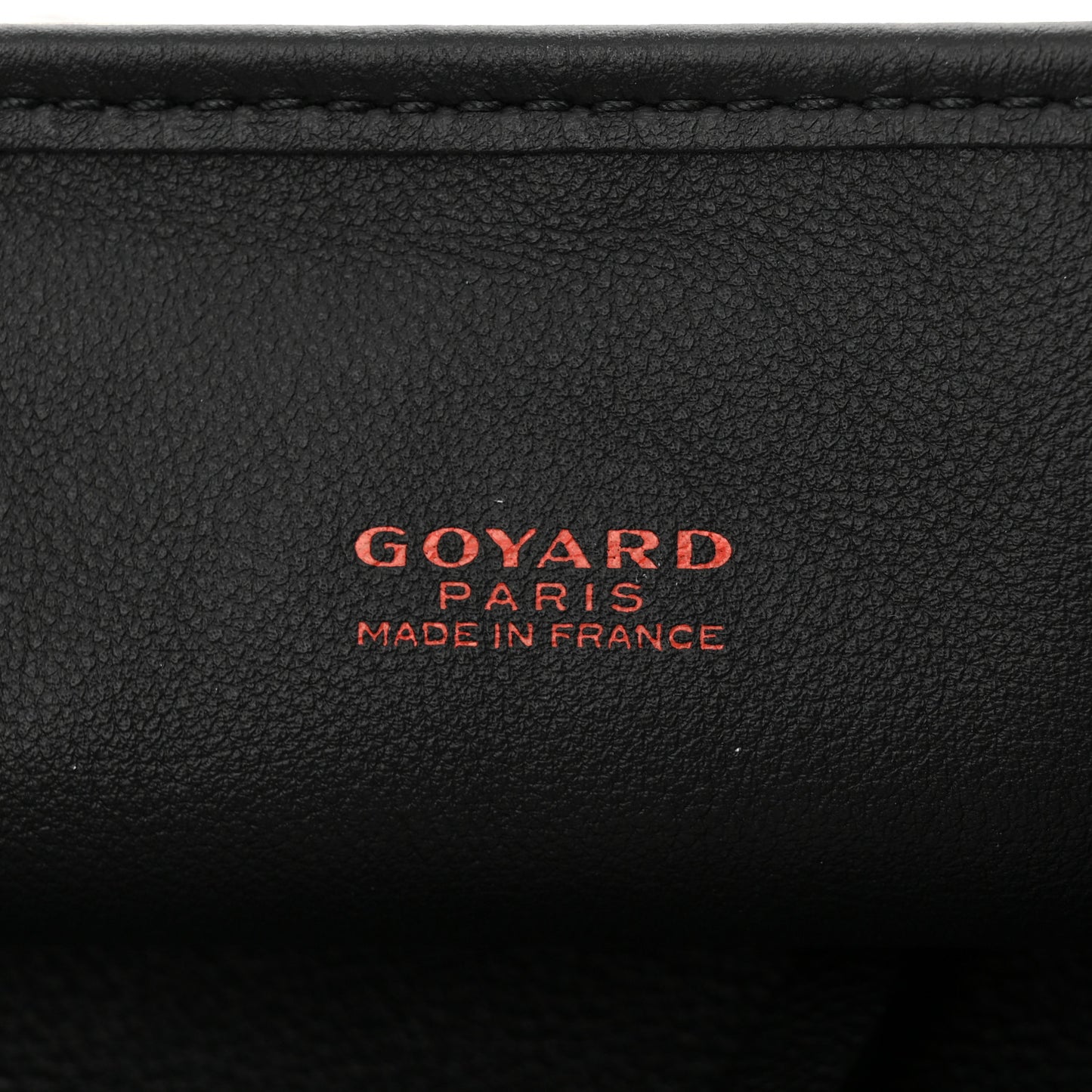 Goyardine Reversible Mini Anjou Black