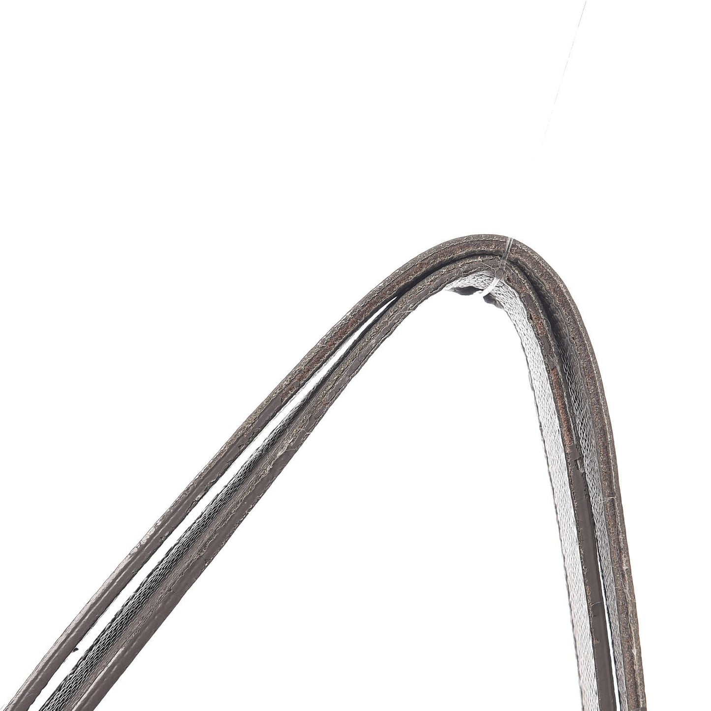 Grain De Poudre Matelasse Chevron Monogram Shopping Bag Fog