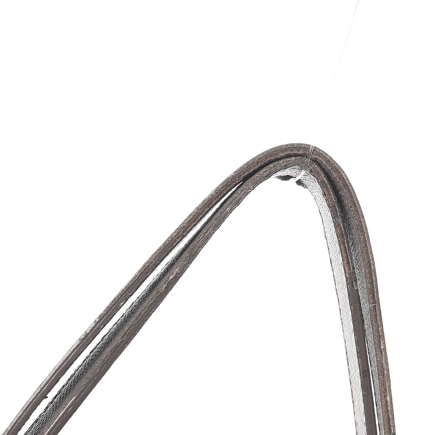 Saint Laurent Grain De Poudre Matelasse Chevron Monogram Shopping Bag Fog 13 of 14