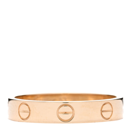 Cartier 18K Yellow Gold 3.5mm LOVE Wedding Band Ring 53 6.5 1 of 4